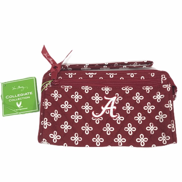 Vera Bradley Front Zip Wristlet U of Alabama - Picture 4 of 7